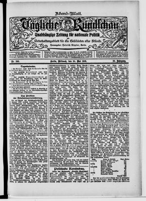 Tägliche Rundschau on May 30, 1906