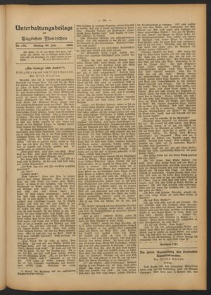 Tägliche Rundschau vom 30.07.1906