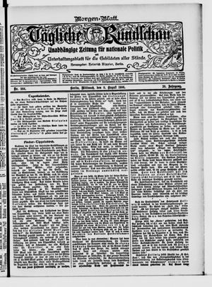 Tägliche Rundschau on Aug 8, 1906