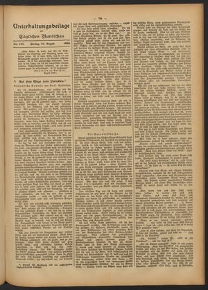 Tägliche Rundschau vom 24.08.1906