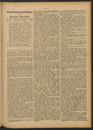 Tägliche Rundschau vom 28.08.1906