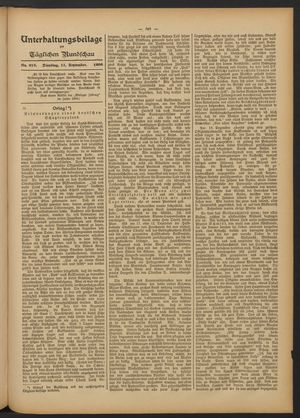 Tägliche Rundschau vom 11.09.1906