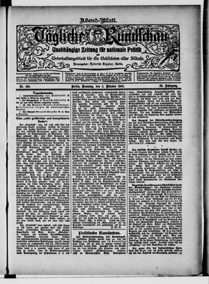 Tägliche Rundschau on Oct 2, 1906