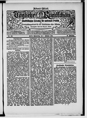 Tägliche Rundschau on Oct 4, 1906