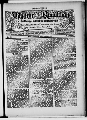 Tägliche Rundschau on Oct 11, 1906