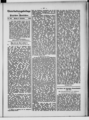 Tägliche Rundschau vom 09.11.1906