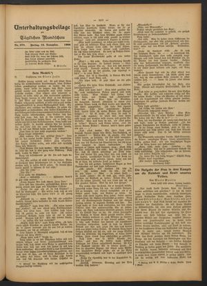 Tägliche Rundschau vom 16.11.1906