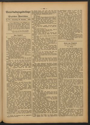 Tägliche Rundschau vom 22.11.1906