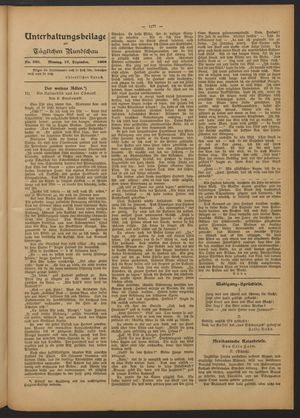 Tägliche Rundschau vom 17.12.1906