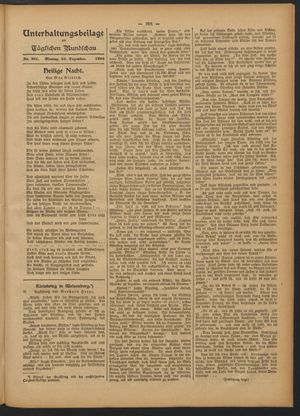 Tägliche Rundschau vom 24.12.1906
