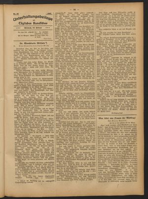 Tägliche Rundschau vom 13.02.1907