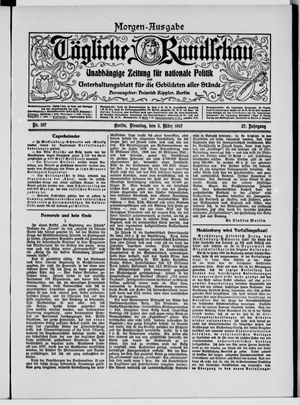 Tägliche Rundschau vom 05.03.1907