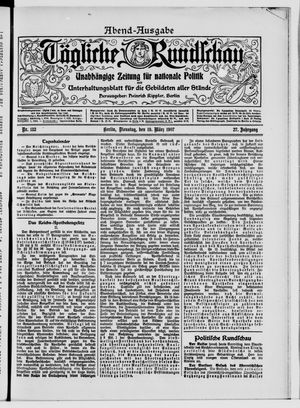 Tägliche Rundschau on Mar 19, 1907