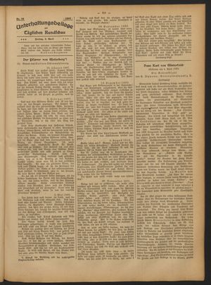 Tägliche Rundschau vom 05.04.1907