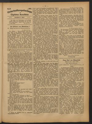 Tägliche Rundschau vom 06.04.1907