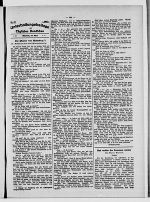 Tägliche Rundschau on Apr 10, 1907