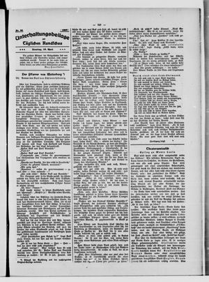 Tägliche Rundschau vom 16.04.1907
