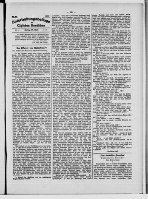 Tägliche Rundschau vom 26.04.1907