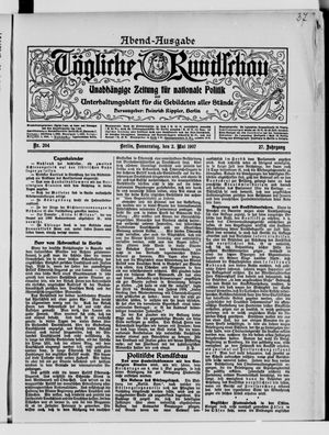 Tägliche Rundschau on May 2, 1907
