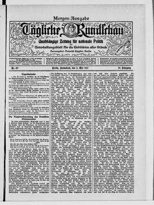 Tägliche Rundschau on May 11, 1907