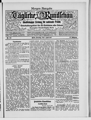 Tägliche Rundschau on Jun 4, 1907