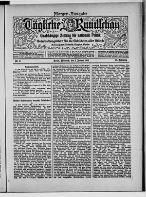 Tägliche Rundschau on Jan 8, 1908