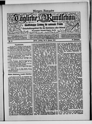 Tägliche Rundschau on Jan 10, 1908