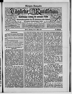 Tägliche Rundschau vom 17.03.1908