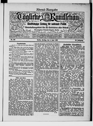 Tägliche Rundschau vom 04.06.1909