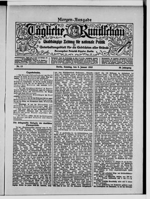 Tägliche Rundschau on Jan 9, 1910