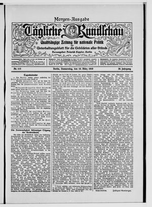Tägliche Rundschau on Mar 10, 1910