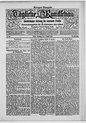 Tägliche Rundschau on Aug 2, 1910