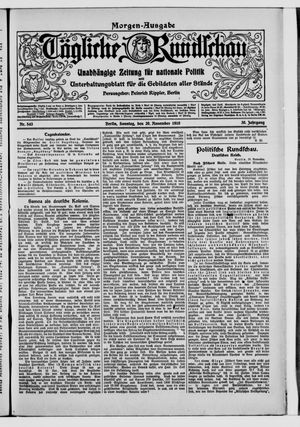 Tägliche Rundschau vom 20.11.1910