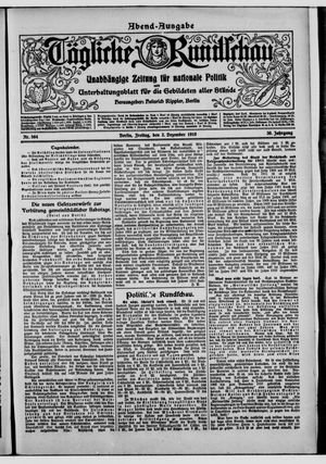 Tägliche Rundschau vom 02.12.1910