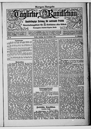 Tägliche Rundschau on Feb 26, 1911