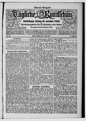 Tägliche Rundschau vom 02.05.1911