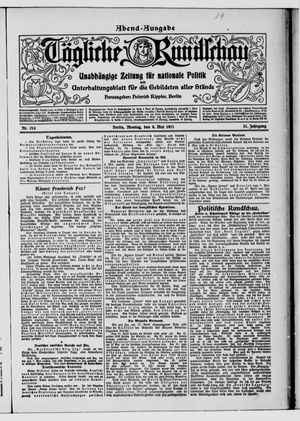 Tägliche Rundschau on May 8, 1911