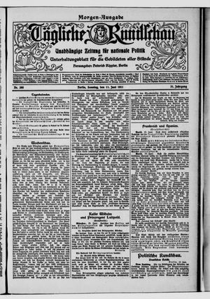 Tägliche Rundschau vom 11.06.1911