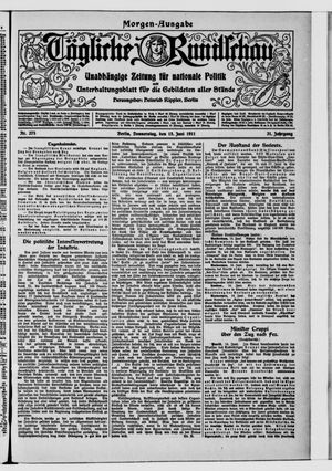 Tägliche Rundschau on Jun 15, 1911
