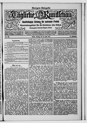 Tägliche Rundschau vom 23.06.1911