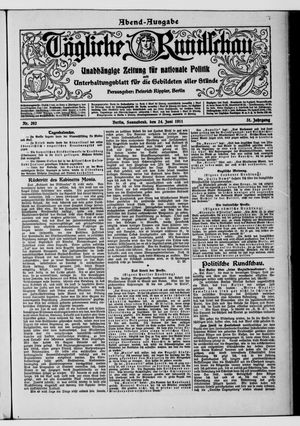 Tägliche Rundschau on Jun 24, 1911