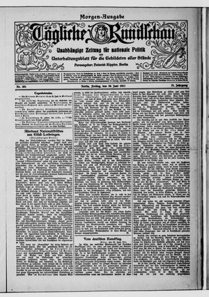 Tägliche Rundschau vom 30.06.1911