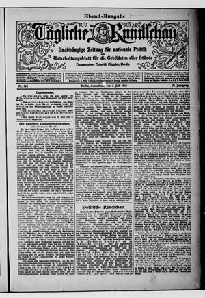 Tägliche Rundschau on Jul 1, 1911