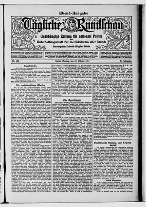 Tägliche Rundschau vom 23.10.1911