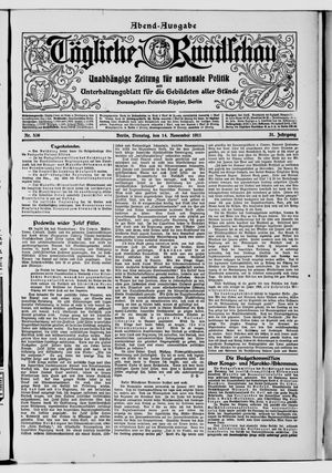 Tägliche Rundschau vom 14.11.1911