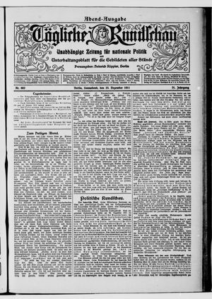 Tägliche Rundschau vom 23.12.1911