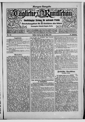 Tägliche Rundschau vom 10.03.1912