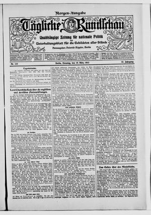 Tägliche Rundschau on Mar 19, 1912