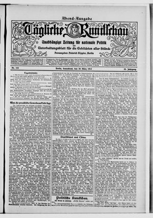 Tägliche Rundschau vom 30.03.1912