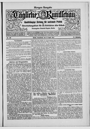 Tägliche Rundschau vom 27.04.1912